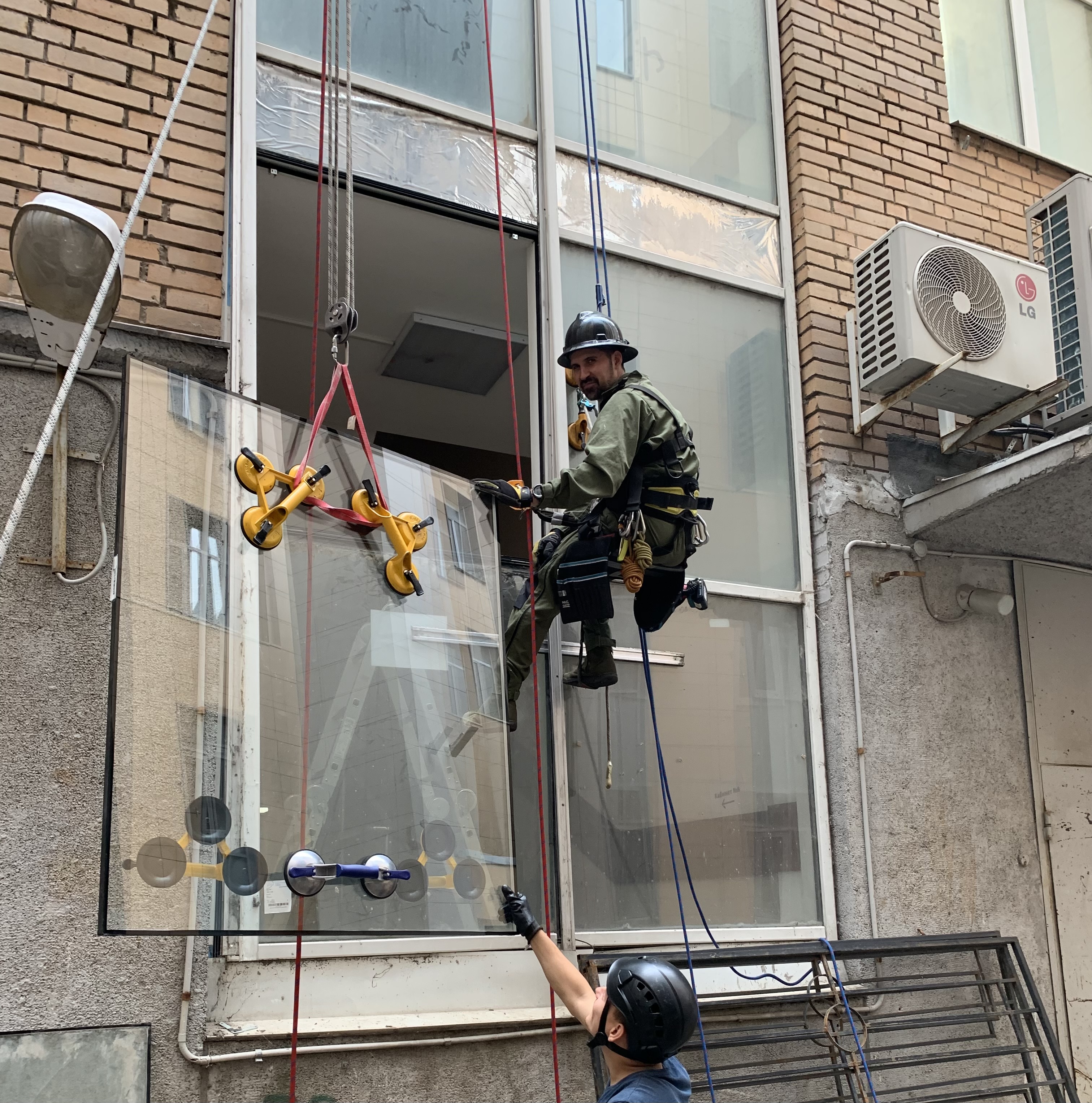 Замена стеклопакета